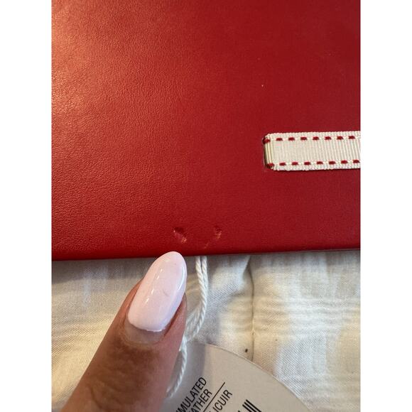 Hallmark Red Picture Frame Bow Coquette Valentine's Holiday Standing 4 x 6 in - Picture 6 of 8